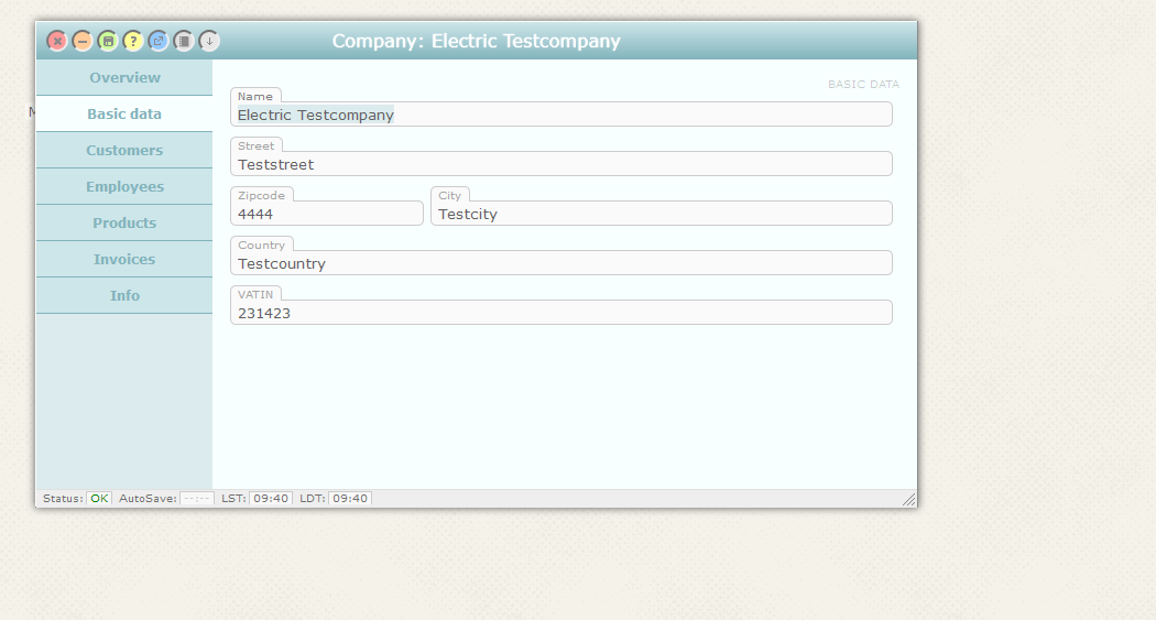 slide - screenshots UI