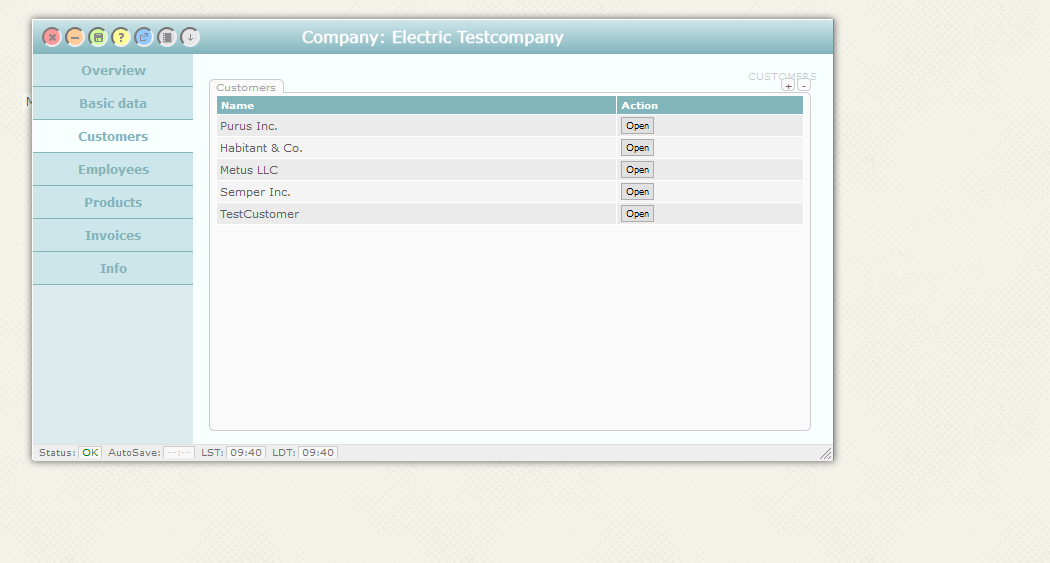 slide - screenshots UI