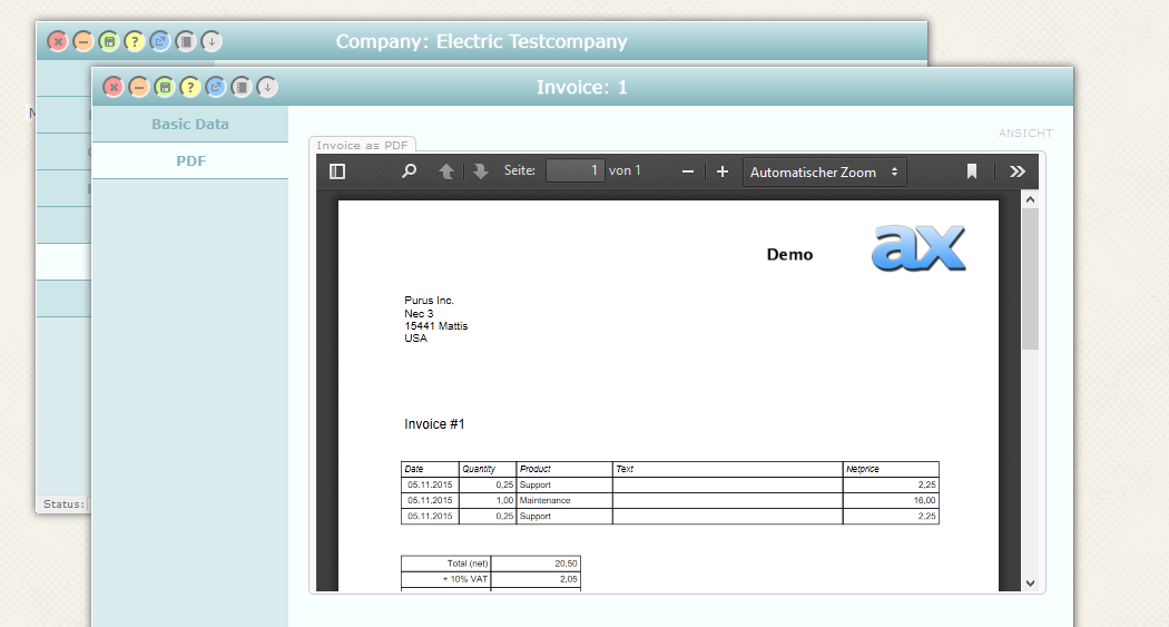 slide - screenshots UI